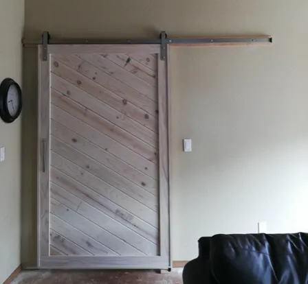 8FT Stainless Steel Barn Door Riel