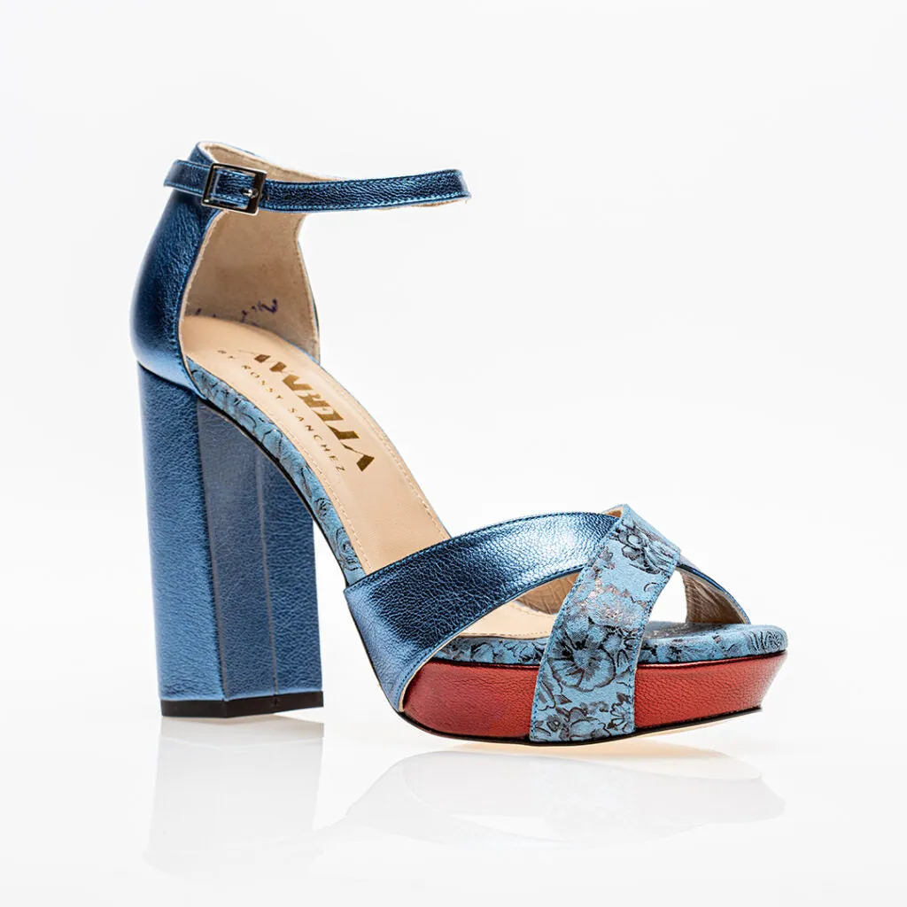 Actitud Platforms Royal Blue