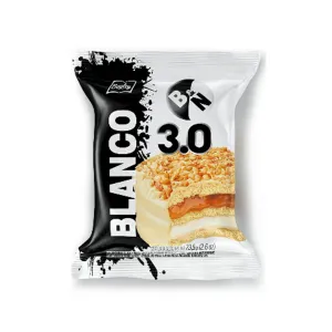 Alfajor Blanco y Negro Triple White Chocolate with Dulce de Leche & Vanilla 73.5 g / 2.6 oz