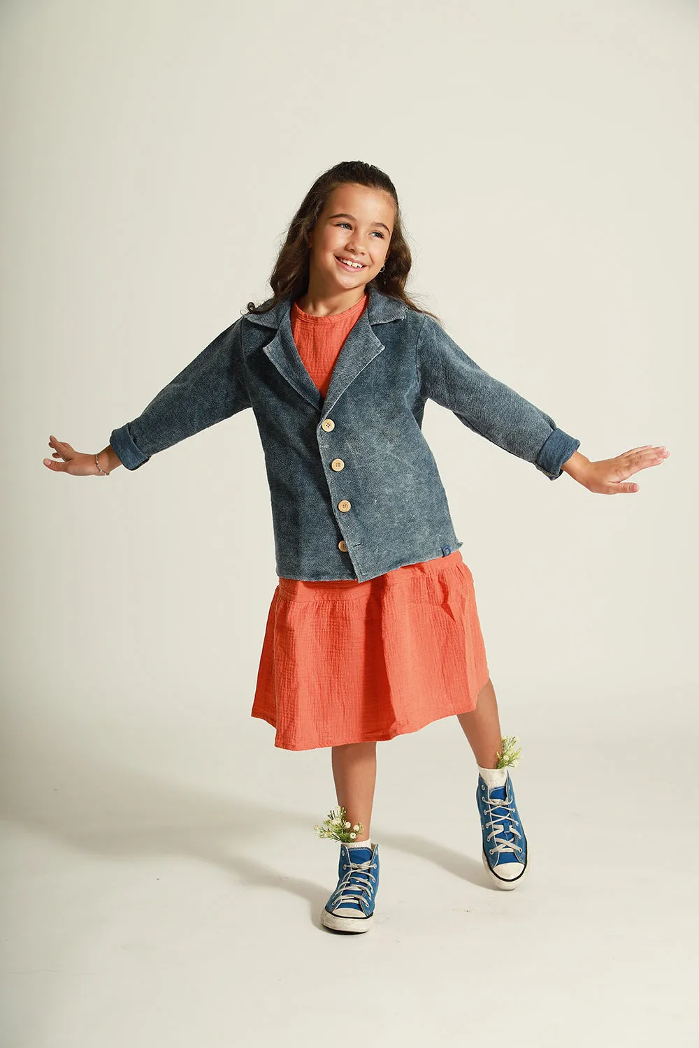 Blazer Infantil Denim