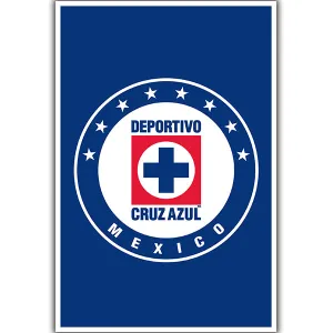 Cruz Azul Crest Poster