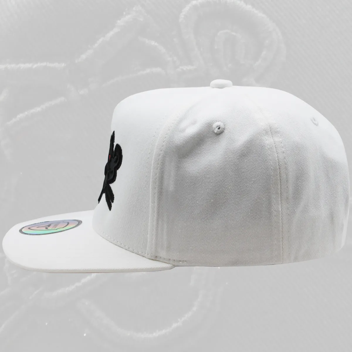 Culiacan La Pantera Bordado Blanco Gorra Ferreti