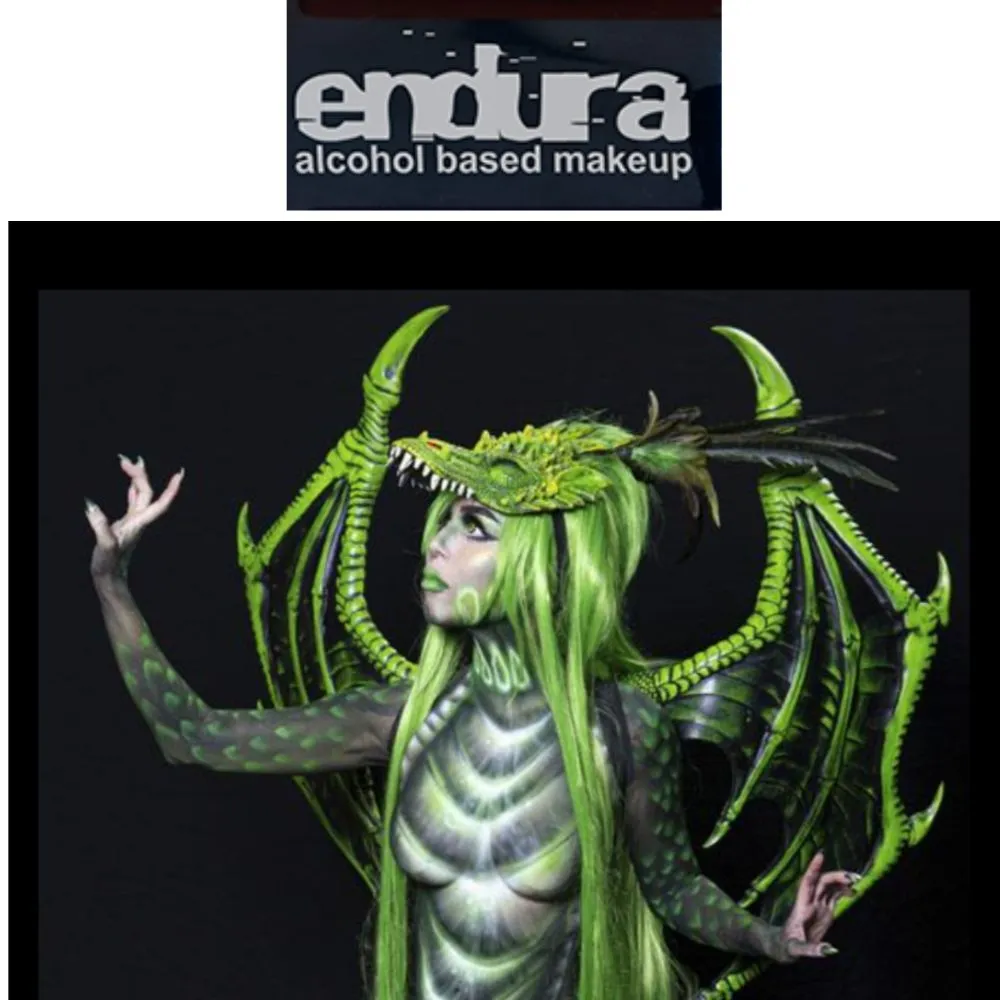EBA | Endura Alcohol -Based Airbrush Body Paint - Green - 4oz