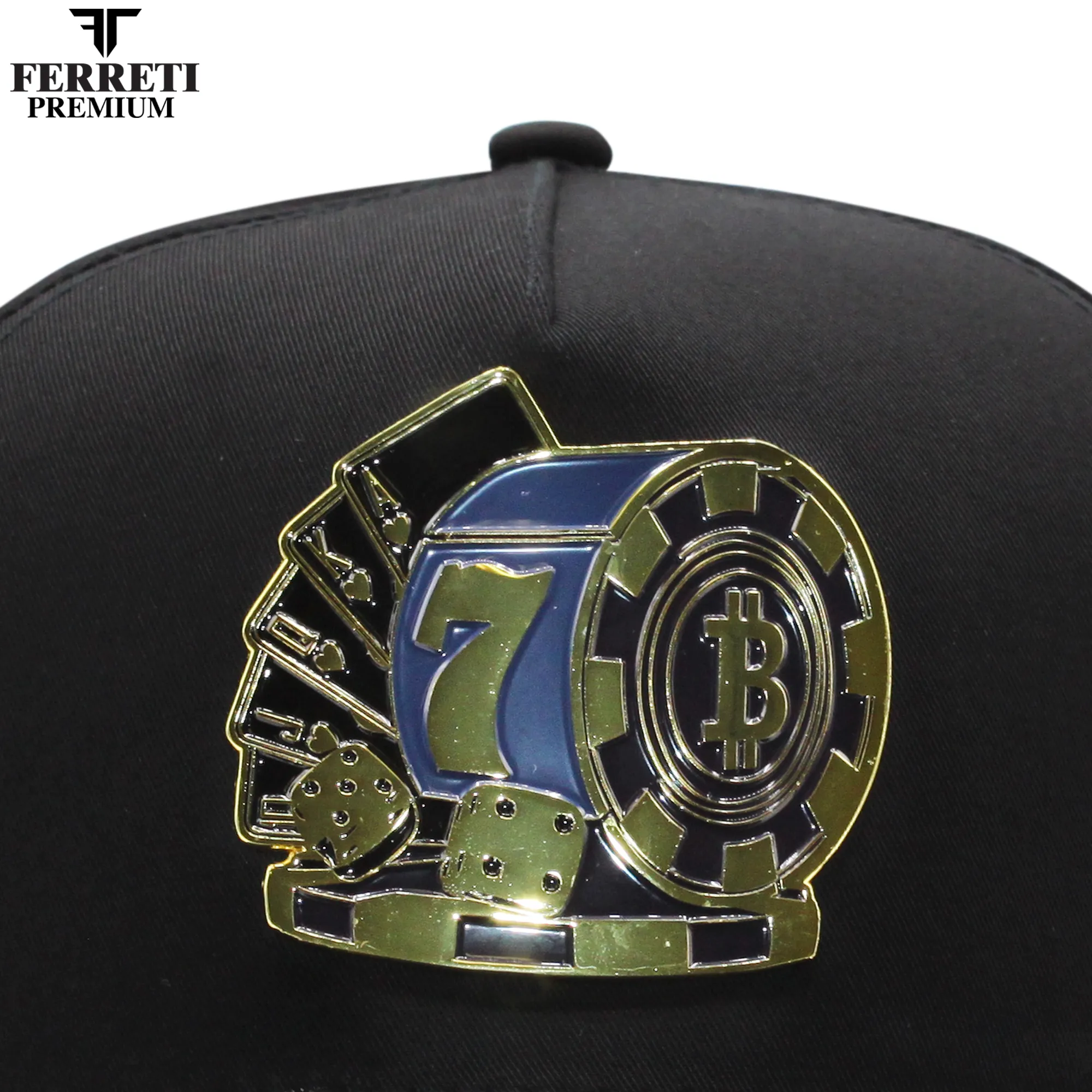 FERRETI HATS PREMIUM FT77 Casino Pin de Metal