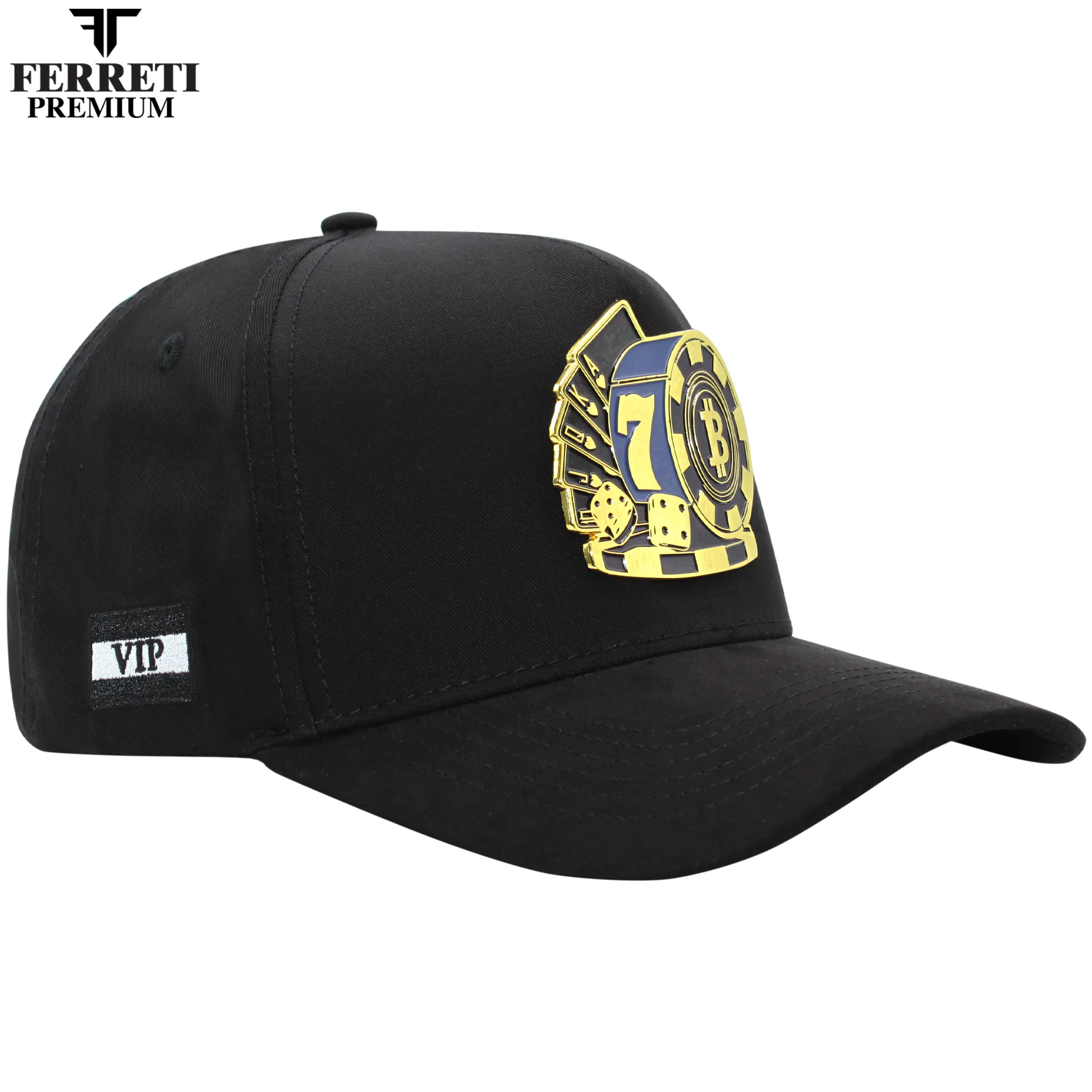 FERRETI HATS PREMIUM FT77 Casino Pin de Metal