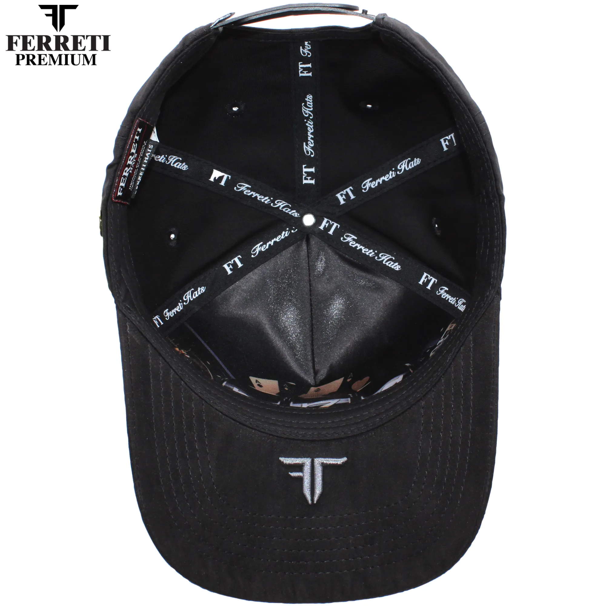 FERRETI HATS PREMIUM FT77 Casino Pin de Metal