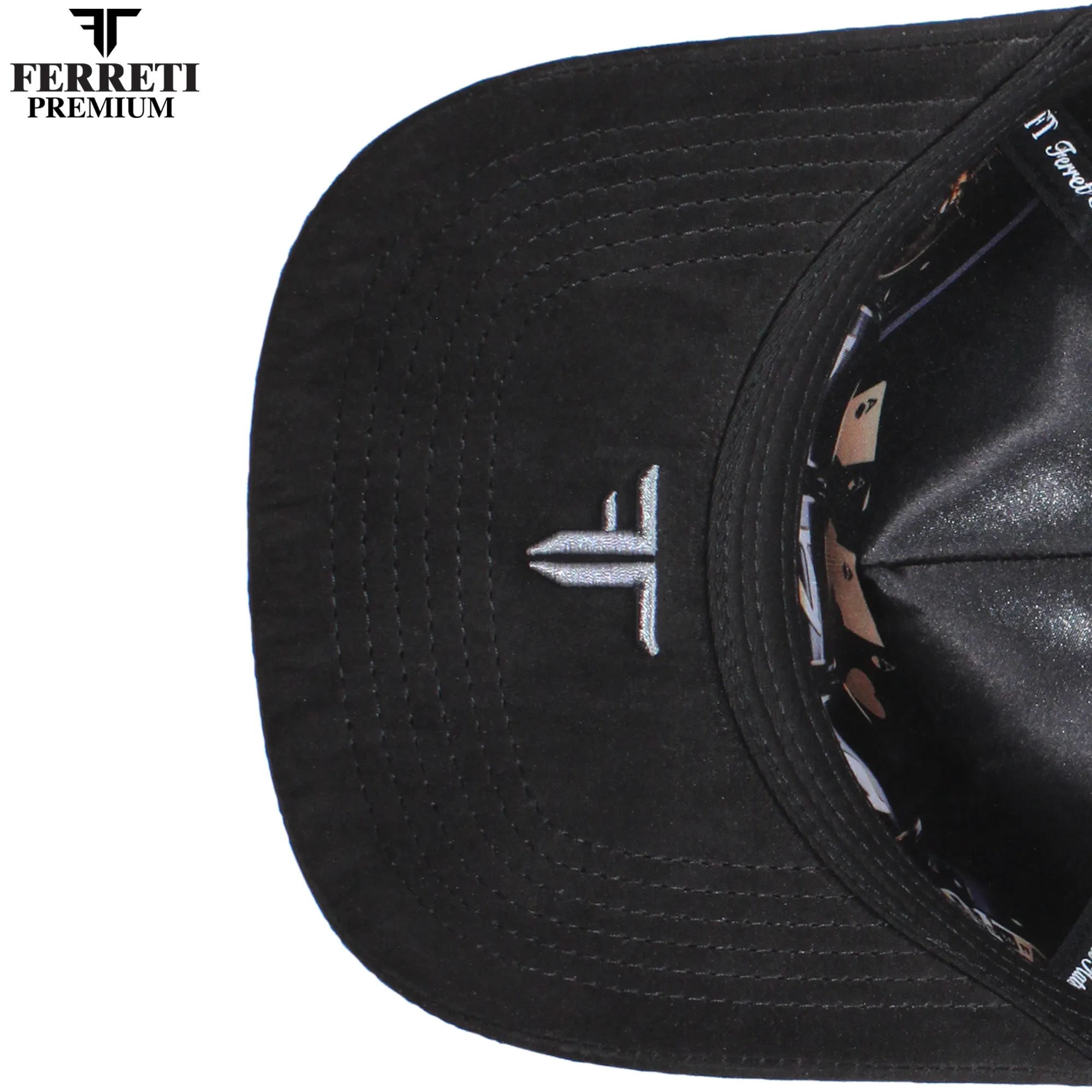 FERRETI HATS PREMIUM FT77 Casino Pin de Metal