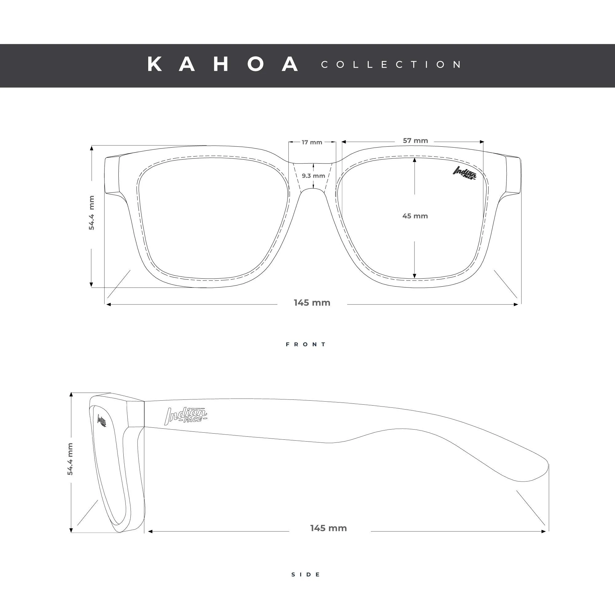 Kahoa Tortoise / Black