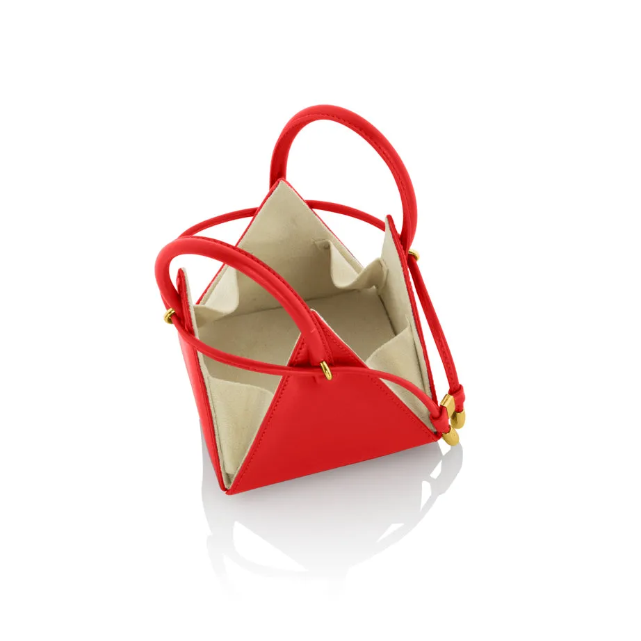 LIA Iconic Red Leather Mini Bag