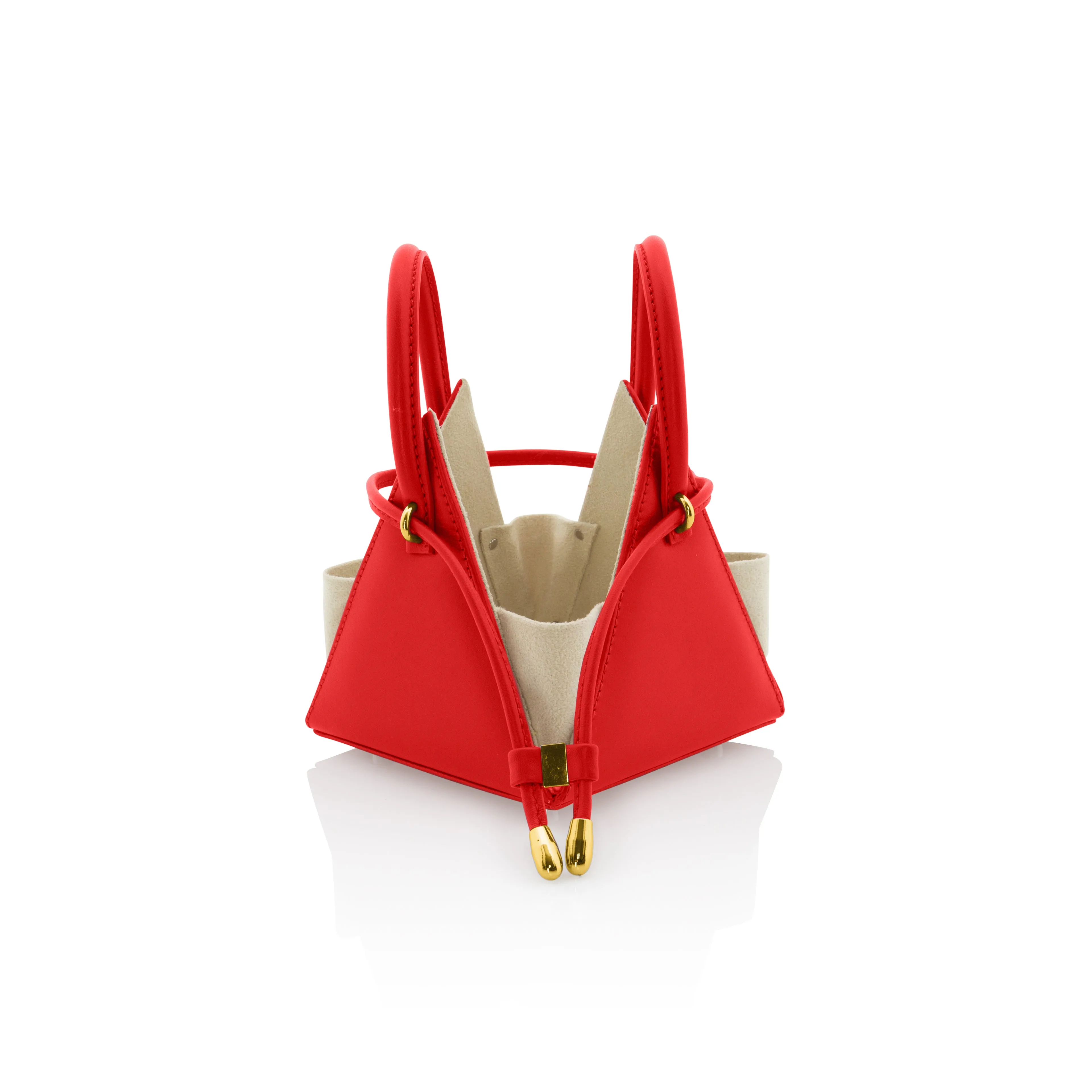 LIA Iconic Red Leather Mini Bag