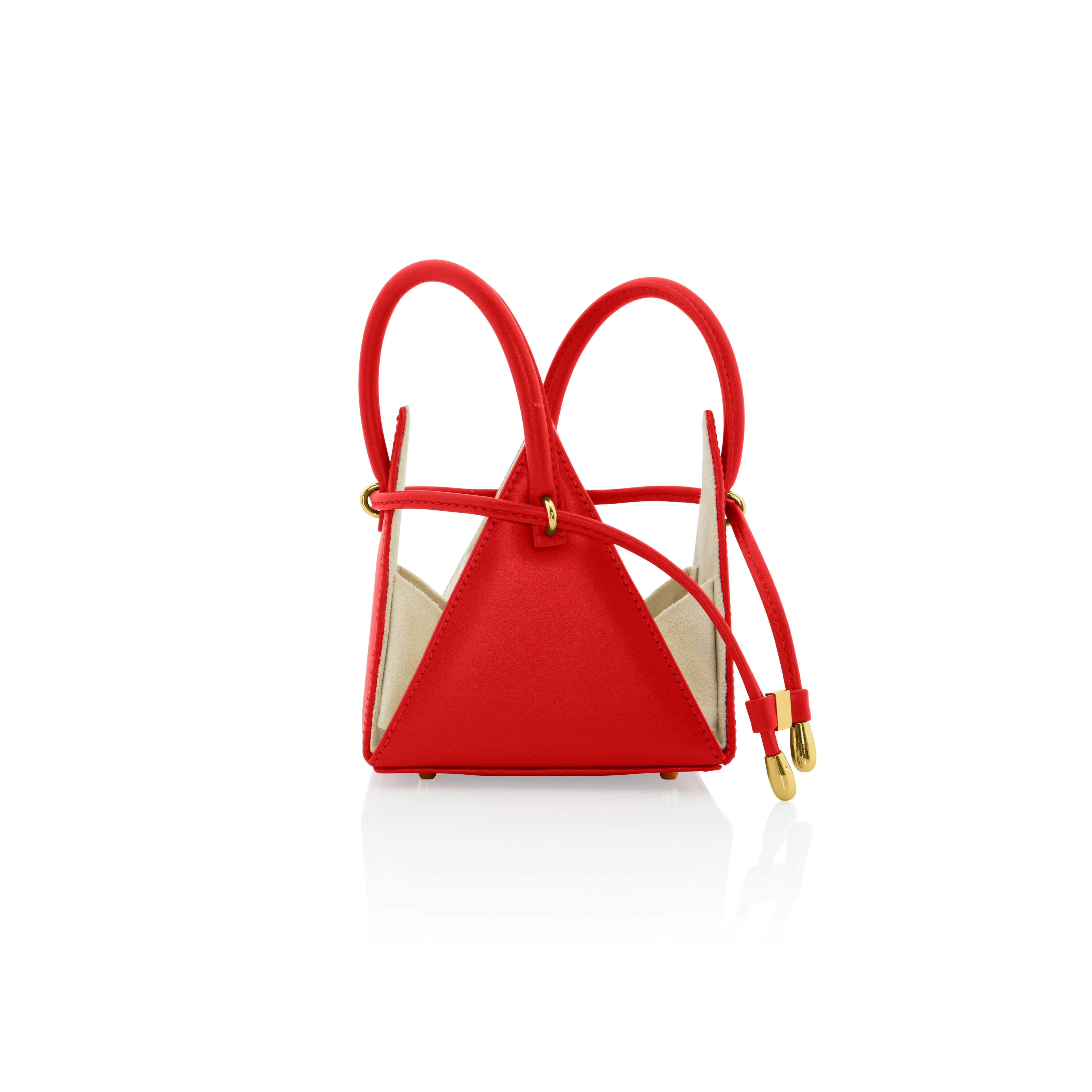 LIA Iconic Red Leather Mini Bag