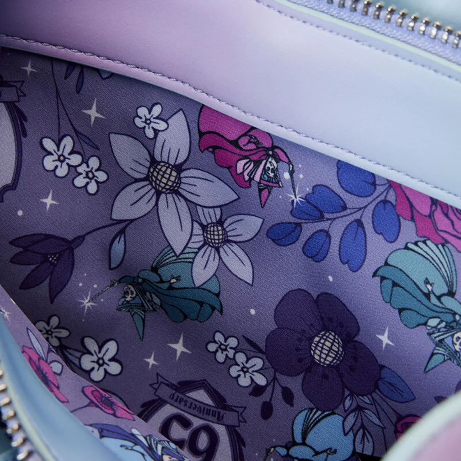 Loungefly Crossbody 65Th Anniversary Floral Ombre La Bella Durmiente