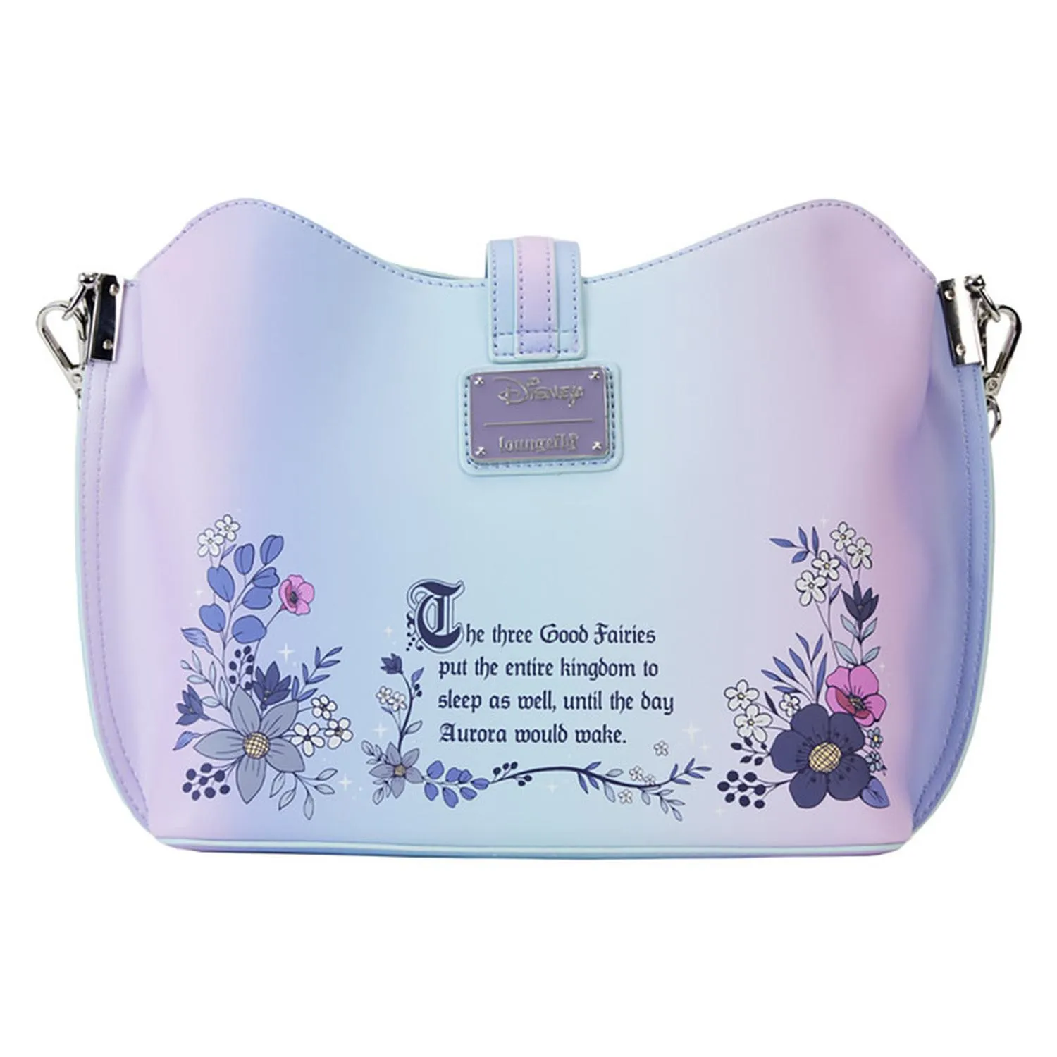 Loungefly Crossbody 65Th Anniversary Floral Ombre La Bella Durmiente