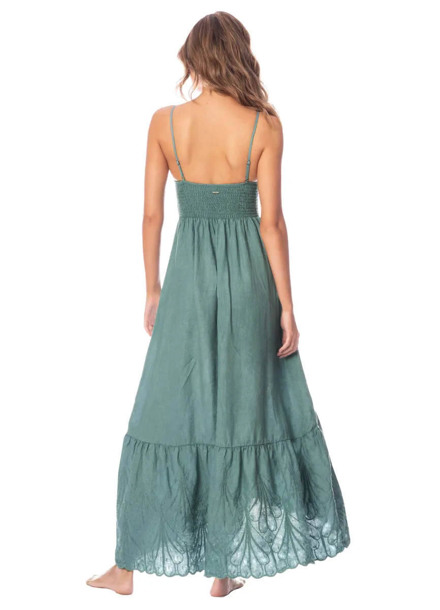 Maaji Eucalyptus Green Isadora Long Dress