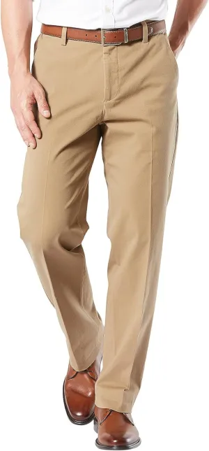 Men'S Classic Fit Workday Khaki Smart 360 FLEX Pants (Standard and Big & Tall)