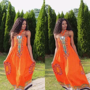 Orange Sundress