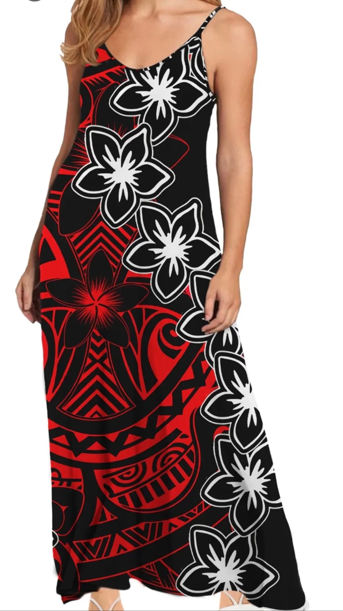 Plumeria Tribal Sundress