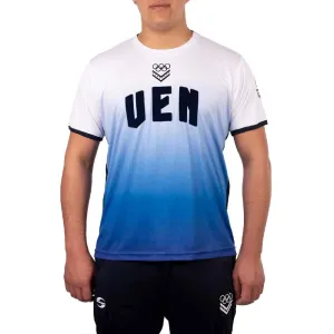 Skyros Venezuela Juegos olímpicos Tokio 2020 camisa de entrenamiento para hombres azul con blanco