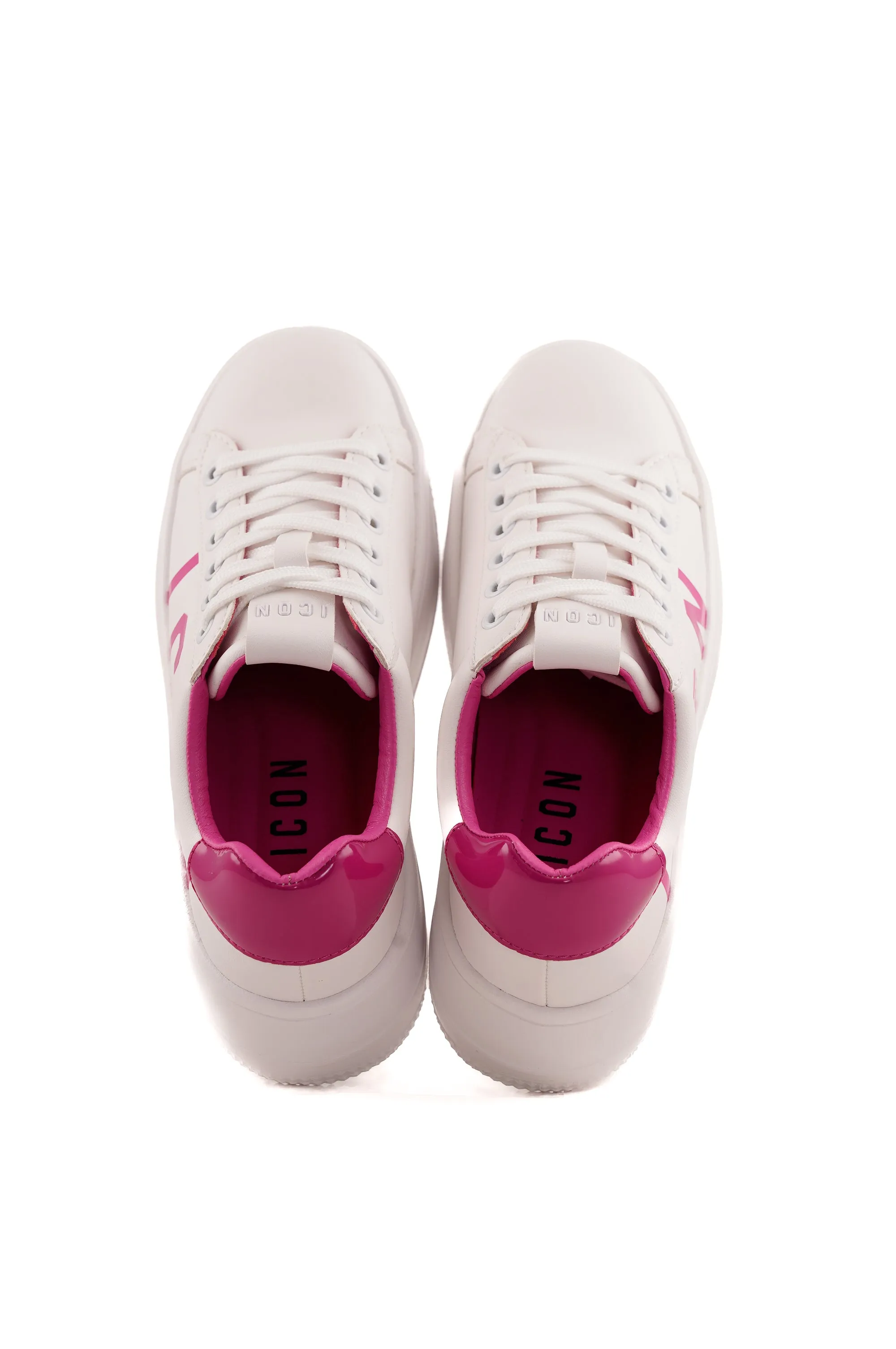 SNEAKERS ICON da Donna - bianca IC948107SDBIANCOFUCSIA