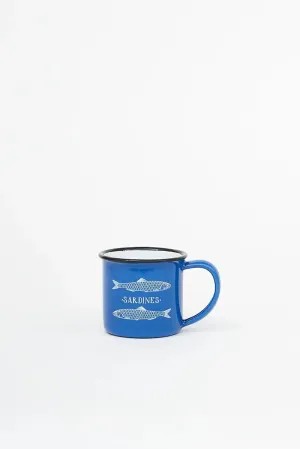 Taza de metal 'Sardines' pequeña