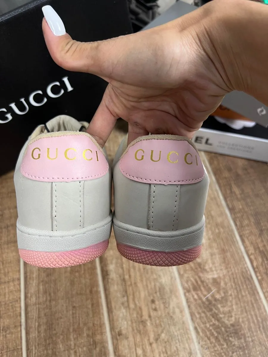 Tênis Gucci Screener Pink