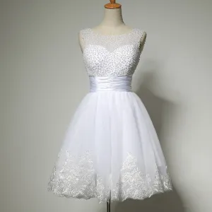 Women Dress Short Wedding Dress Sexy Lace