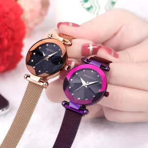 Women Watch Quartz Watch Mesh Steel Wristwatch Fashion Ladies Watch Casual Female Clock Relojes Para Mujer Reloj para Mujeres