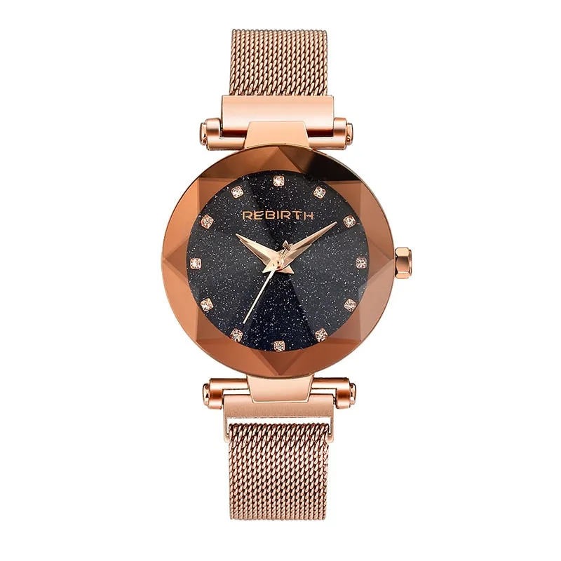 Women Watch Quartz Watch Mesh Steel Wristwatch Fashion Ladies Watch Casual Female Clock Relojes Para Mujer Reloj para Mujeres